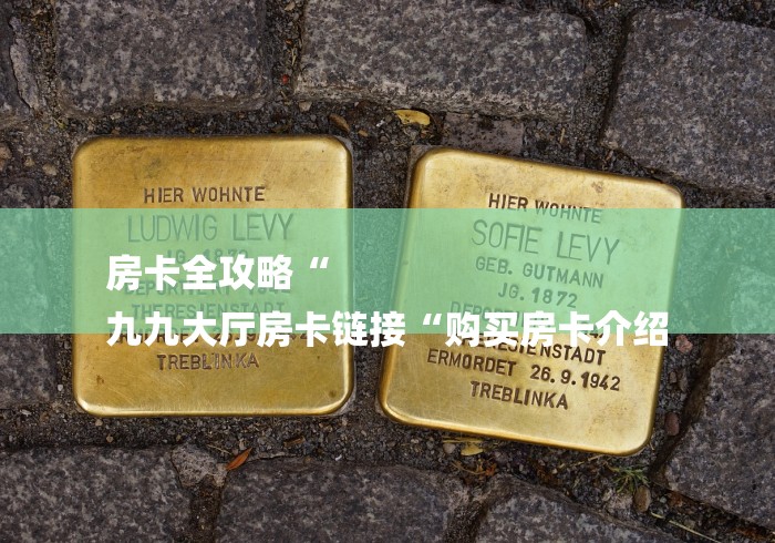 房卡全攻略“新天道大厅房卡链接
“详细房卡教