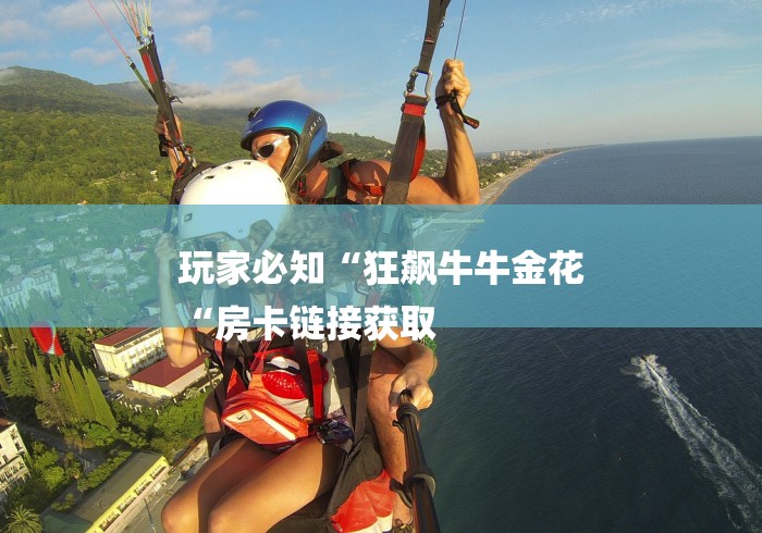 玩家必知“狂飙牛牛金花
“房卡链接获取