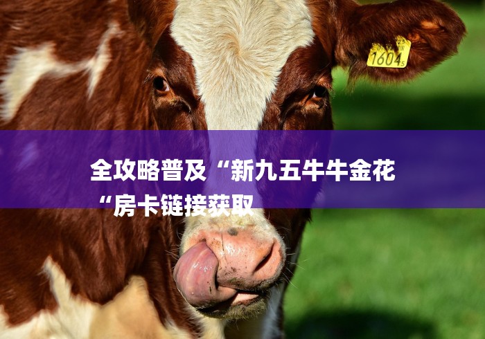 全攻略普及“新九五牛牛金花
“房卡链接获取