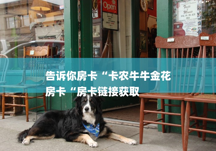 告诉你房卡“卡农牛牛金花
房卡“房卡链接获取